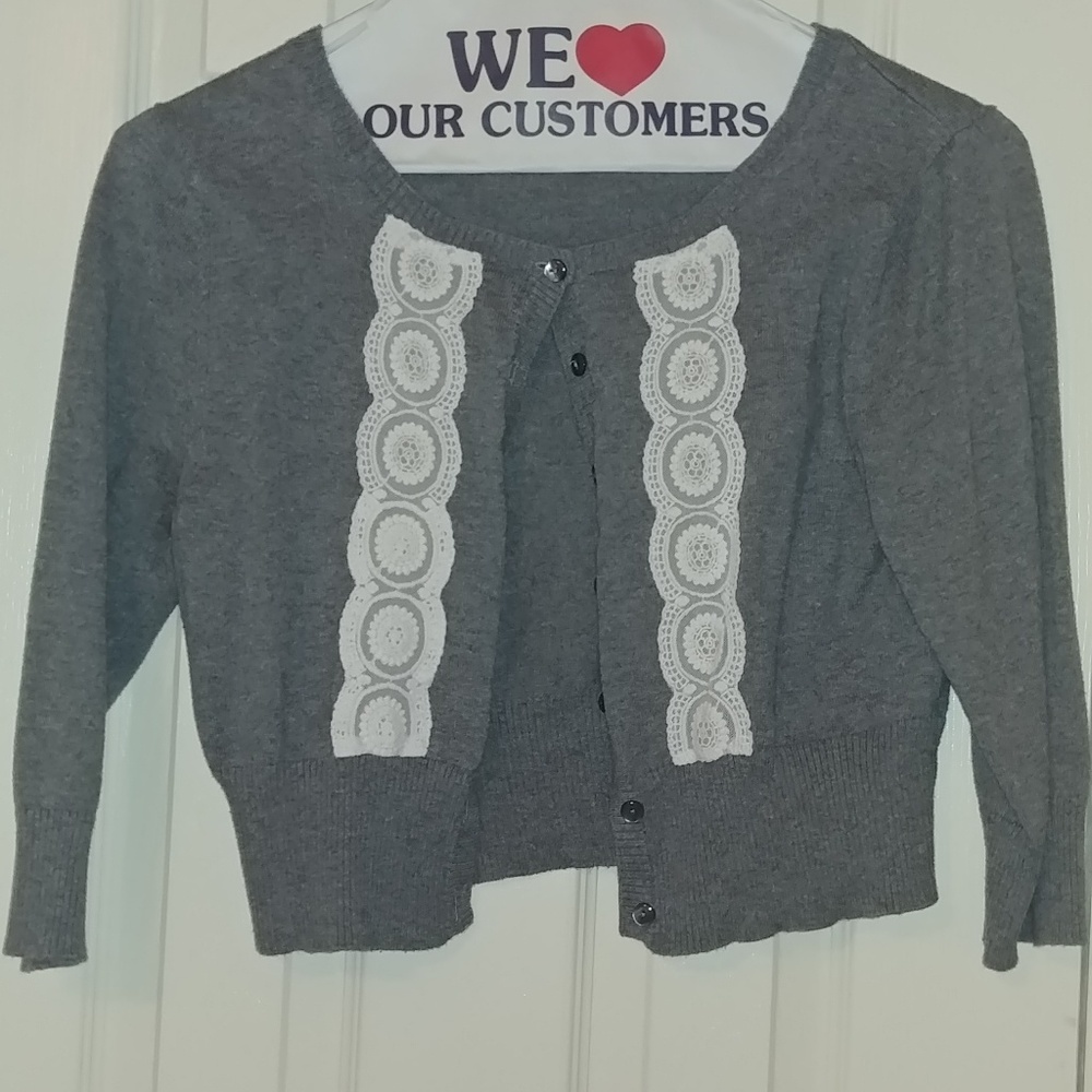 Cropped cardigan